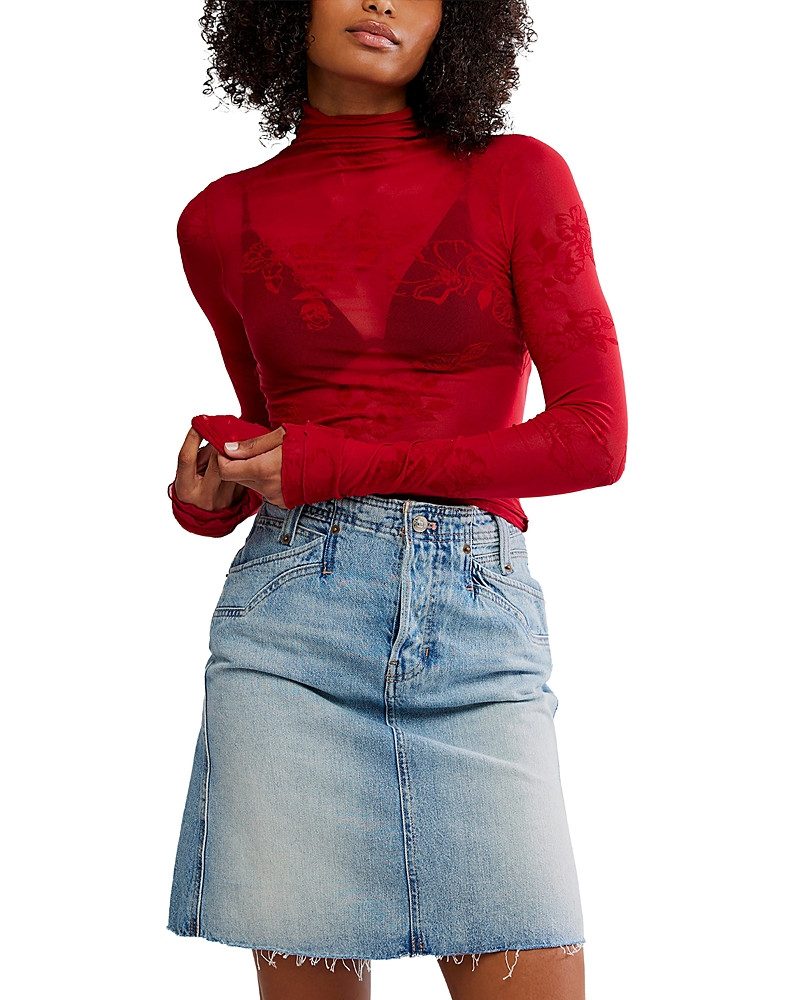 Free People You Decide Mesh Top | Bloomingdale's (US)