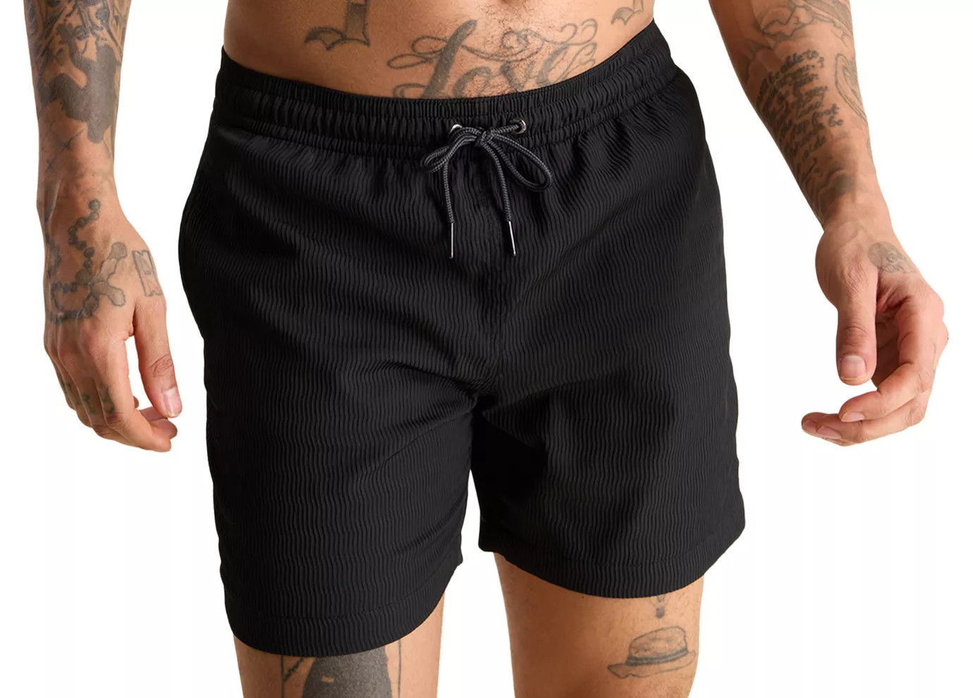 chubbies Men's 5.5" Textured Swim Trunks, XXL, Secret Agents | Public Lands
