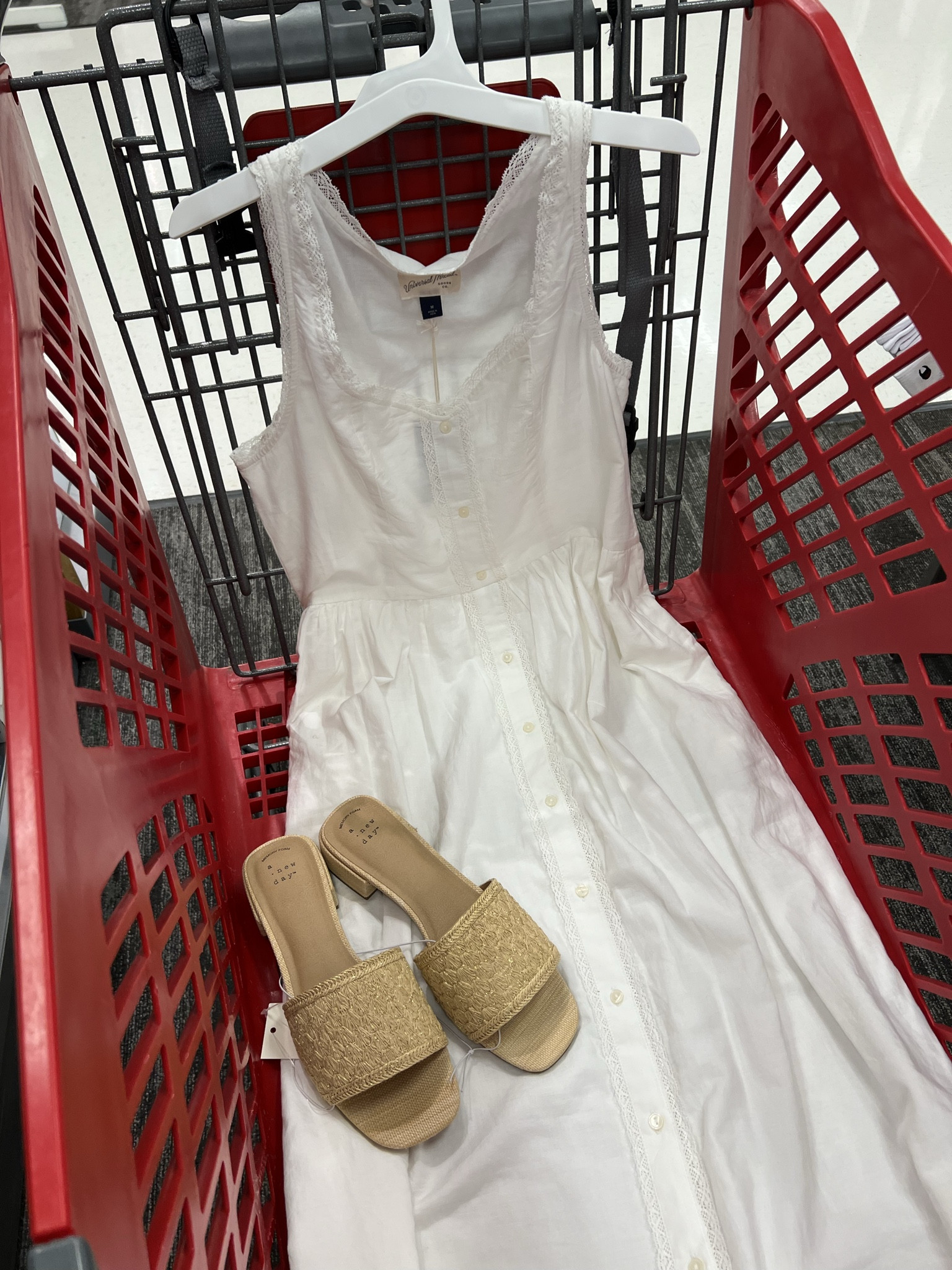Target white dress for graduation, spring summer events #targetstyle