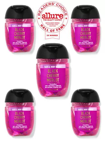 Black Cherry Merlot


PocketBac Hand Sanitizers, 5-Pack | Bath & Body Works