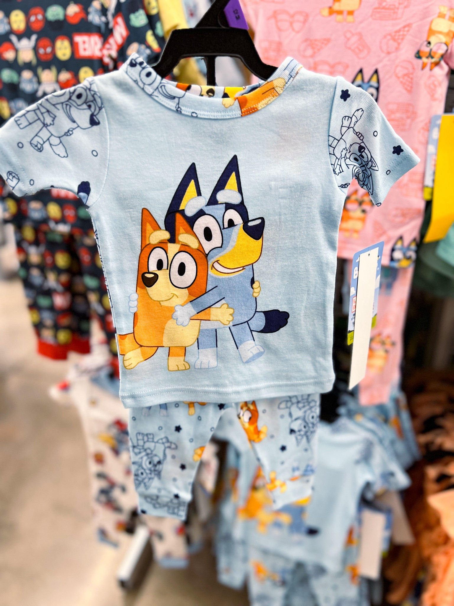 All the things Bluey for toddlers. Every outfit under $20! Bluey.
Bluey Character Toddler Snug Fit Two-Piece Sleep Set in Sizes 12M-5T
Walmart find. Toddler fashion. Affordable fashion. Kids fashion.

#bluey #disney #toddler #pajamas #kids #bobo #polacek #walmart

#LTKKids #LTKFindsUnder50 #LTKStyleTip
