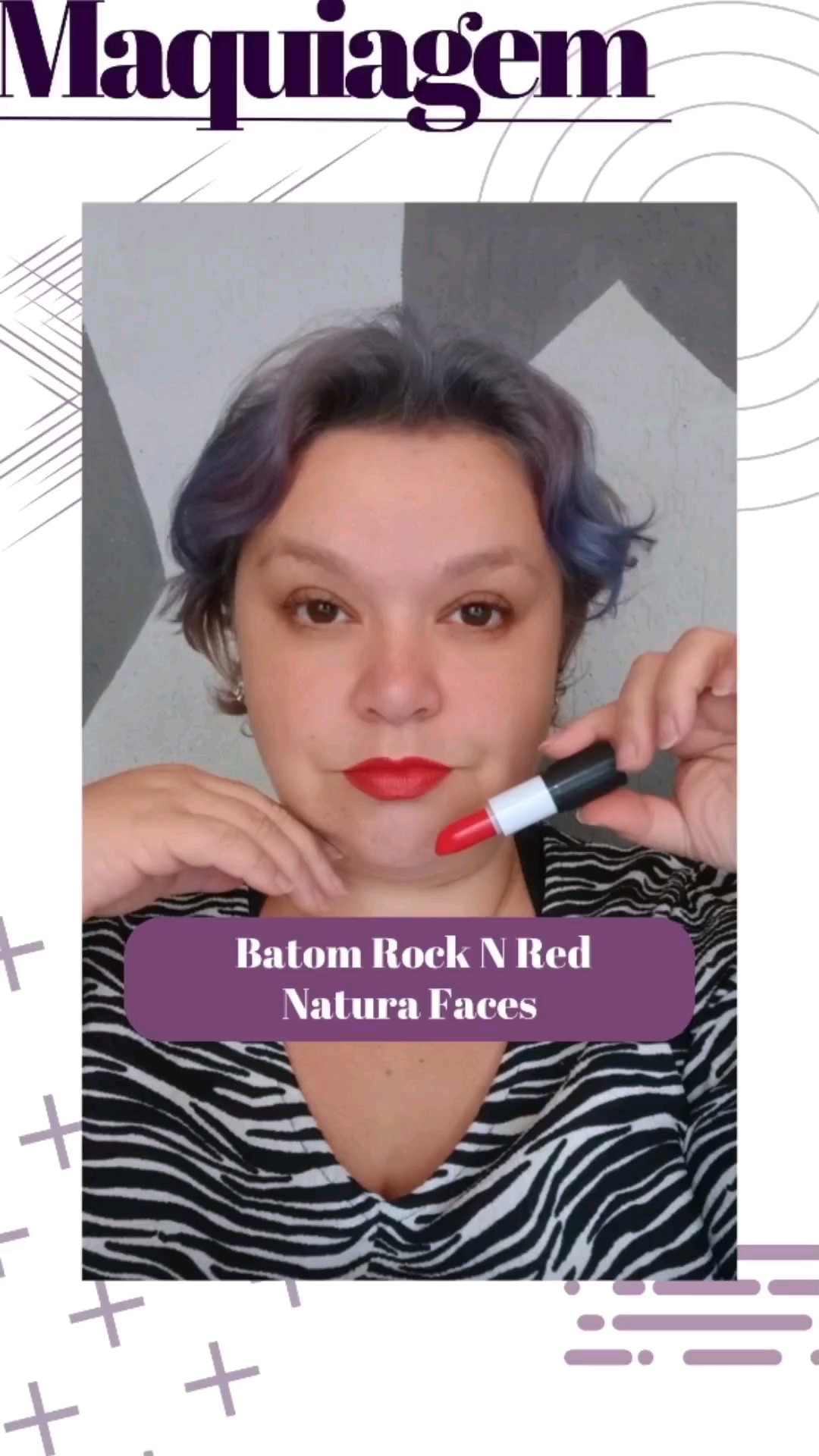 Batom Rock N Red, especial Rock N Rio da Natura Faces!!É um vermelho mais aberto, super macio e poderoso!!

#LTKbrasil #LTKbeleza