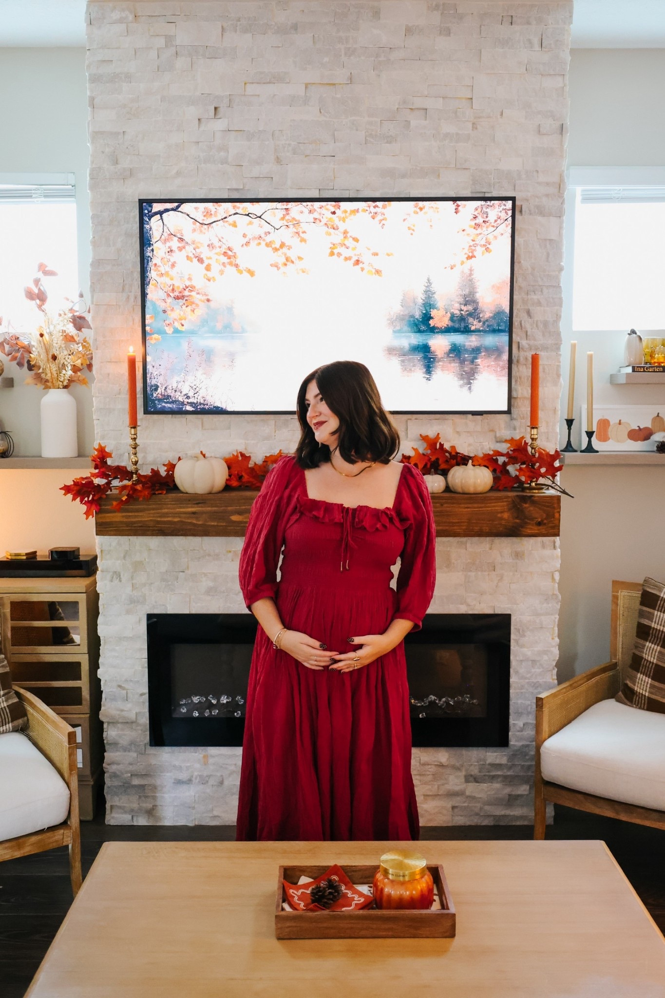 Autumn bump style 🧸🫶🏼🍂♥️

🏷️: Pinterest aesthetic, coastal living inspiration, fall style, autumn outfit inspo, maternity style inspo, coastal fall aesthetic, Florida living aesthetic, Florida fall, free people style 

#LTKSeasonal #LTKFallSale #LTKBump