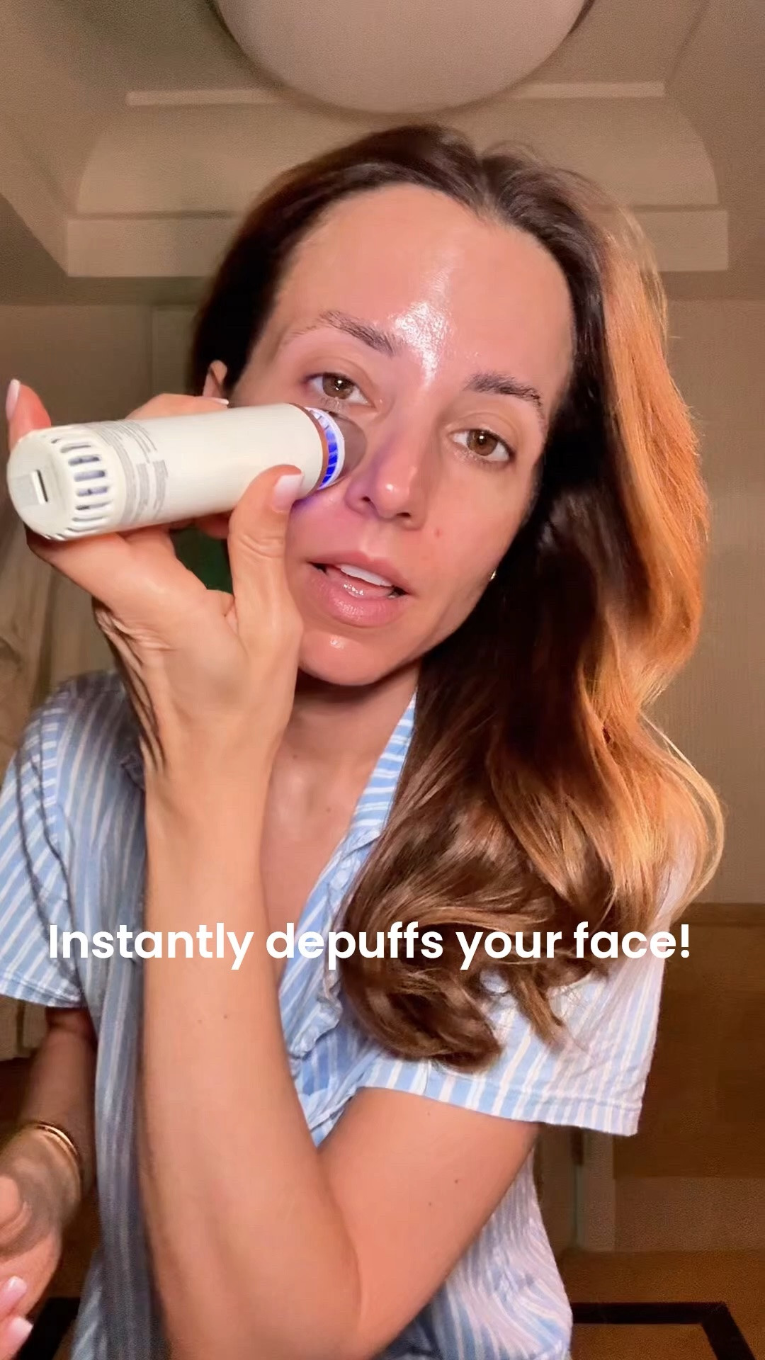 Weird but worth it! Here are 9 random things you need! I love my hot and cold wand and travel with this, too! I use it under my eyes and on my cheeks to depuff my face in the morning! I will apply eye cream and then use it under the eyes. I prefer the cold setting but it has a heat setting, too. 
#LTKselfcare #LTKmorningroutine #LTKTravel

#LTKmorningroutine #LTKselfcare #LTKBeauty
