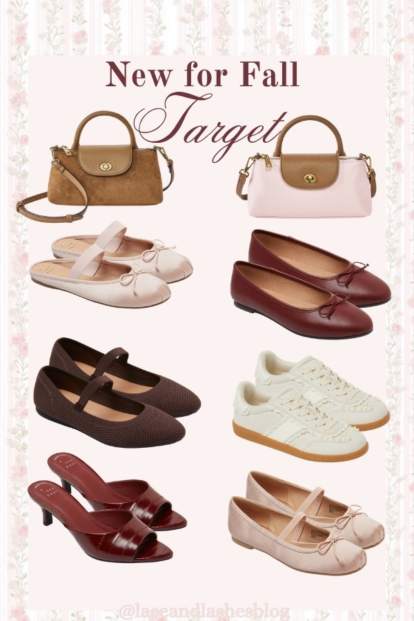 Target New Fall Arrivals 🍂🤎 Target is SO good right now! I found the cutest new fall shoes- from chic flats and loafers to everyday styles that look way more expensive than they are. 👞✨ Plus, this adorable mini handbag is giving major Longchamp vibes for less! Such good affordable finds to start transitioning your wardrobe into fall. 🤎

#TargetFinds #TargetStyle #TargetFashion #TargetFall #TargetNewArrivals #FallFashion2026 #FallShoes #FallShoeTrends #AffordableFashion #DesignerInspired #LookForLess #LongchampInspired #FallAccessories #FallOutfits #LTKFinds #LTKFashion @Target

#LTKSeasonal #LTKSaleAlert #LTKootd