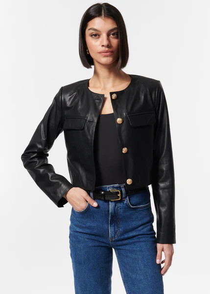 Ludmilla Jacket Black | CAMI NYC