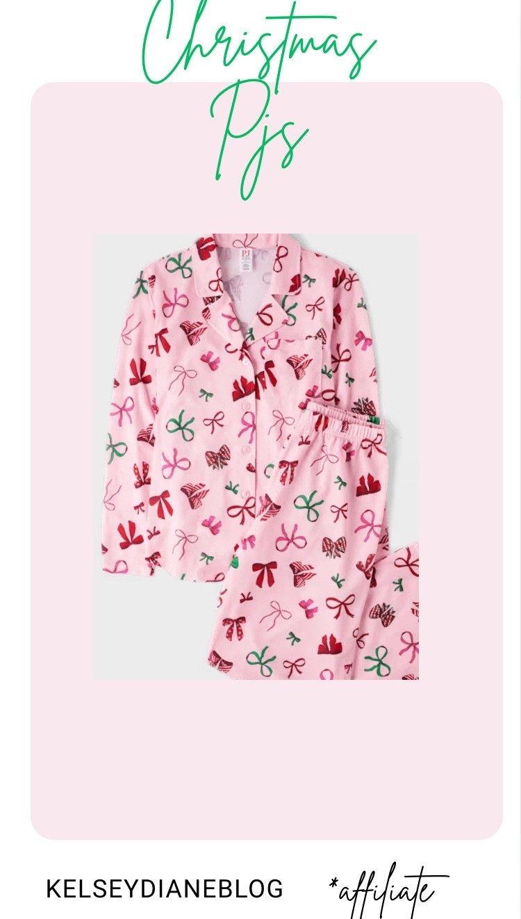 Christmas Pjs with Bows 

#LTKgiftguide #LTKholiday #LTKcanada