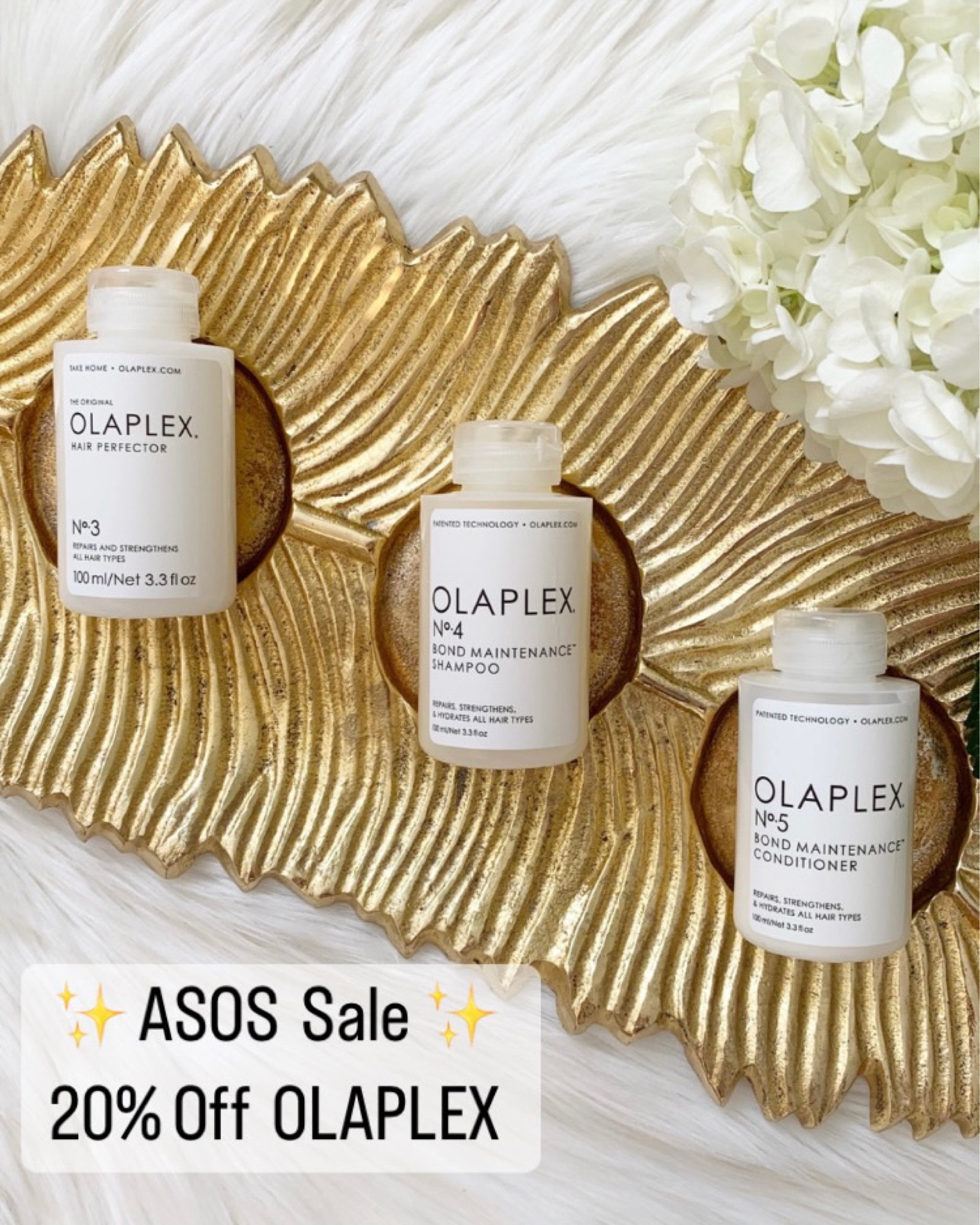 ASOS Black Friday Sale.  OLAPLEX Hair care favorites 20% Off. 

Olaplex sale, olaplex gift set, hair care, olaplex asos sale, hair repair treatment 

#LTKbeauty #LTKCyberweek #LTKsalealert