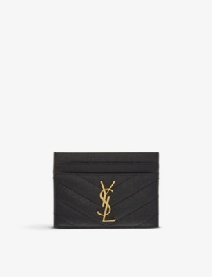 Monogram quilted leather cardholder | Selfridges