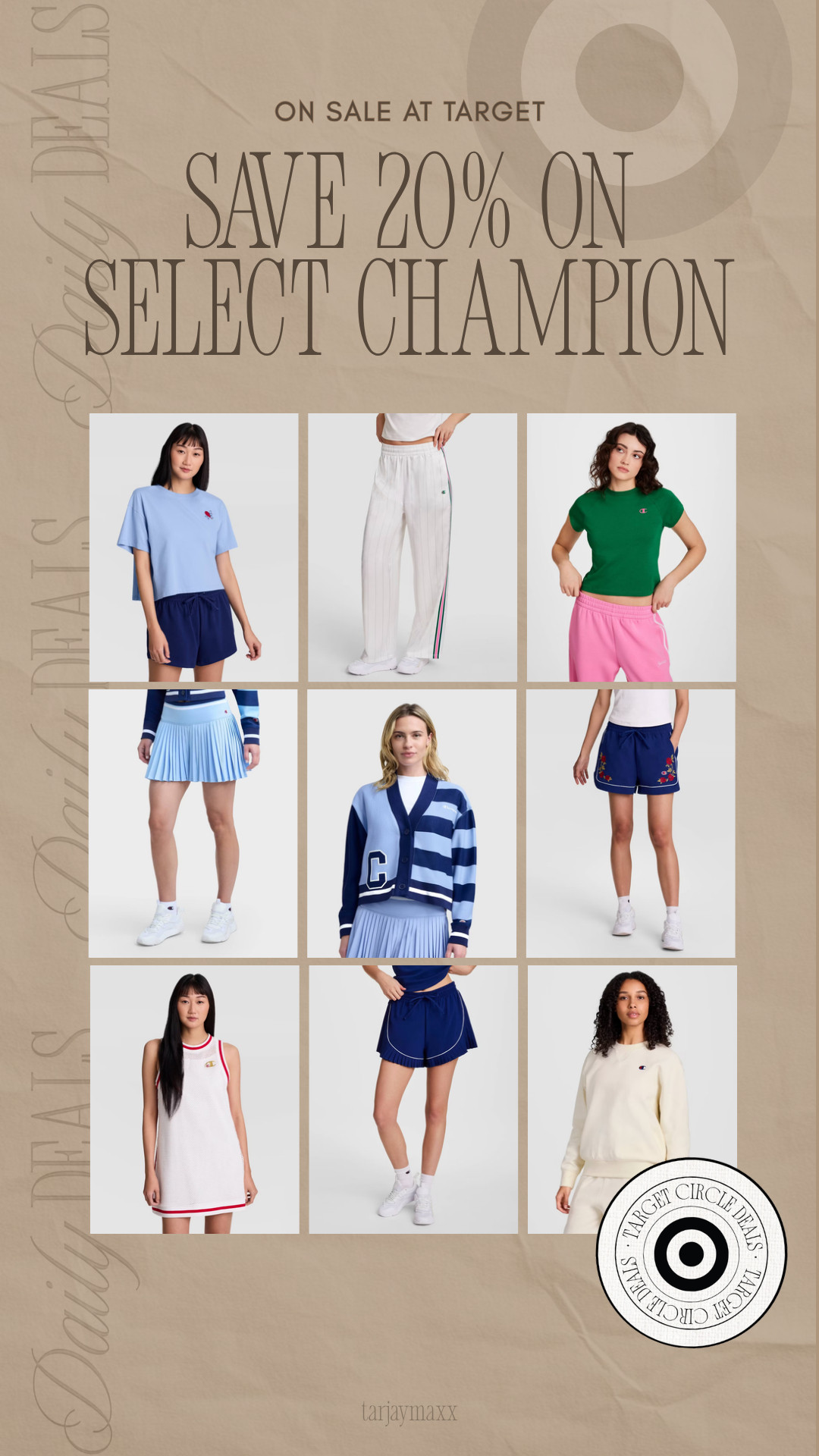 Target has select Champion styles 20% off right now and the sporty preppy vibe of these pieces is sooo cute for summer! 

wedding guest dress summer, country concert outfits, summer outfits, date night outfits, teacher appreciation gift, graduation guest outfits, graduation dresses, business casual workwear, summer dresses, work outfits, target style, champion apparel, athleisure outfits, sporty chic outfits, casual summer outfits
 

 #LTKgrwm #LTKootd #LTKActive