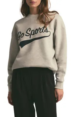 Favorite Daughter Go Sport Sweatshirt in Navy at Nordstrom, Size X-Small | Nordstrom