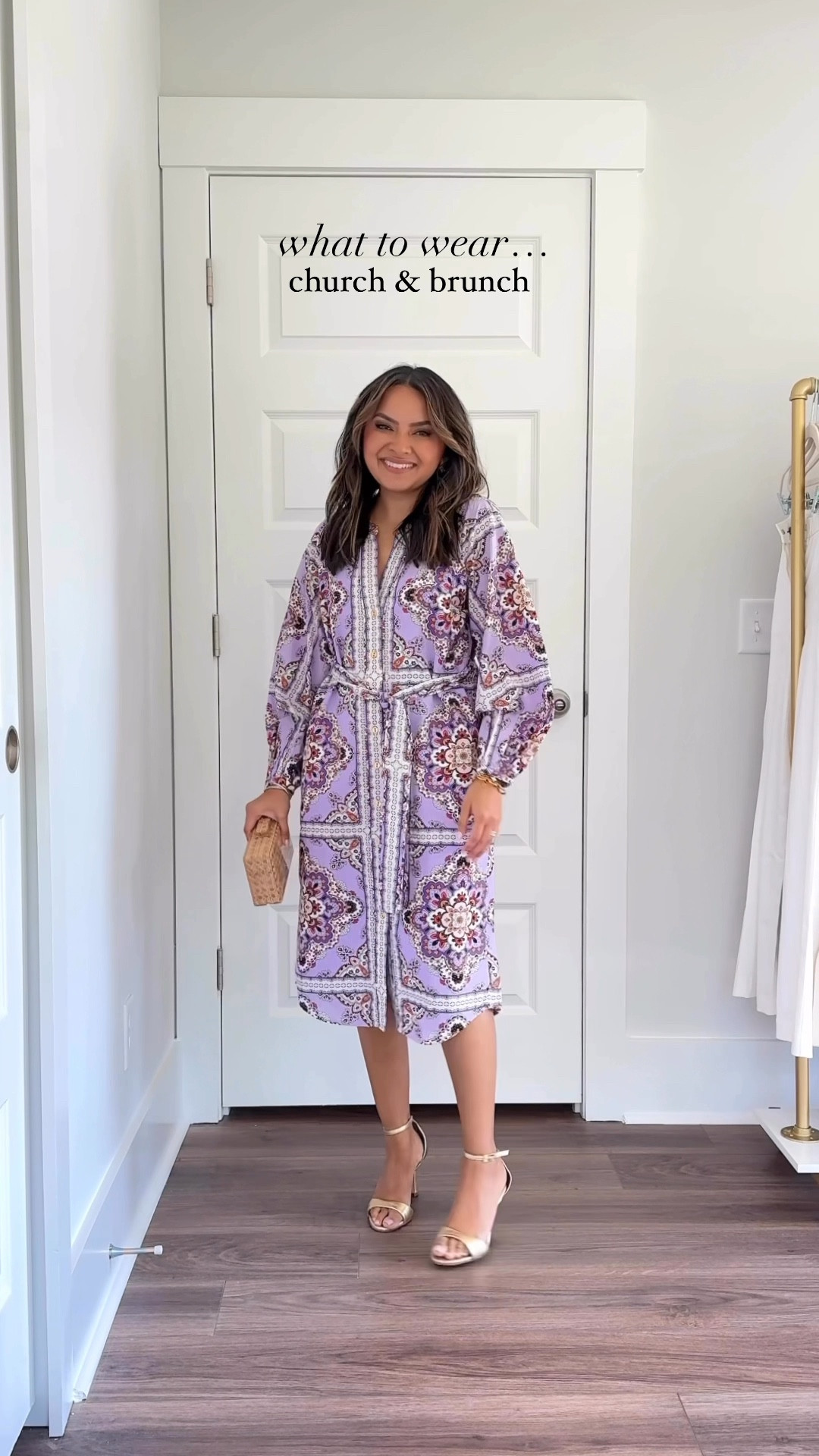 Purple printed dress size 0 Petite TTS
Gold heels size 5 TTS 
Clear woven clutch 

Blue Belted Dress size 0 Petite TTS
Gold heels size 5 TTS
Woven clutch bag

White Linen dress size 0 Petite TTS
Gold Heels size 5 TTS
Bow purse 

Pink eyelet dress size XXS Petite TTS
White and brown low heel size 5 TTS
White and brown purse 

Orange flare dress size 0 Petite TTS
Gold heels size 5 TTS
Clear woven clutch

Summer dress
Midi dress
Maxi dress
Flare dress
Summer occasion
Church dress
Petite
Sandals
White dress

Honey Sweet Petite
Honeysweetpetite 

Follow my shop @honeysweetpetite on the @shop.LTK app to shop this post and get my exclusive app-only content!

#liketkit #LTKSeasonal #LTKStyleTip
@shop.ltk
https://liketk.it/4Hoi9

#LTKStyleTip #LTKSaleAlert #LTKFindsUnder100