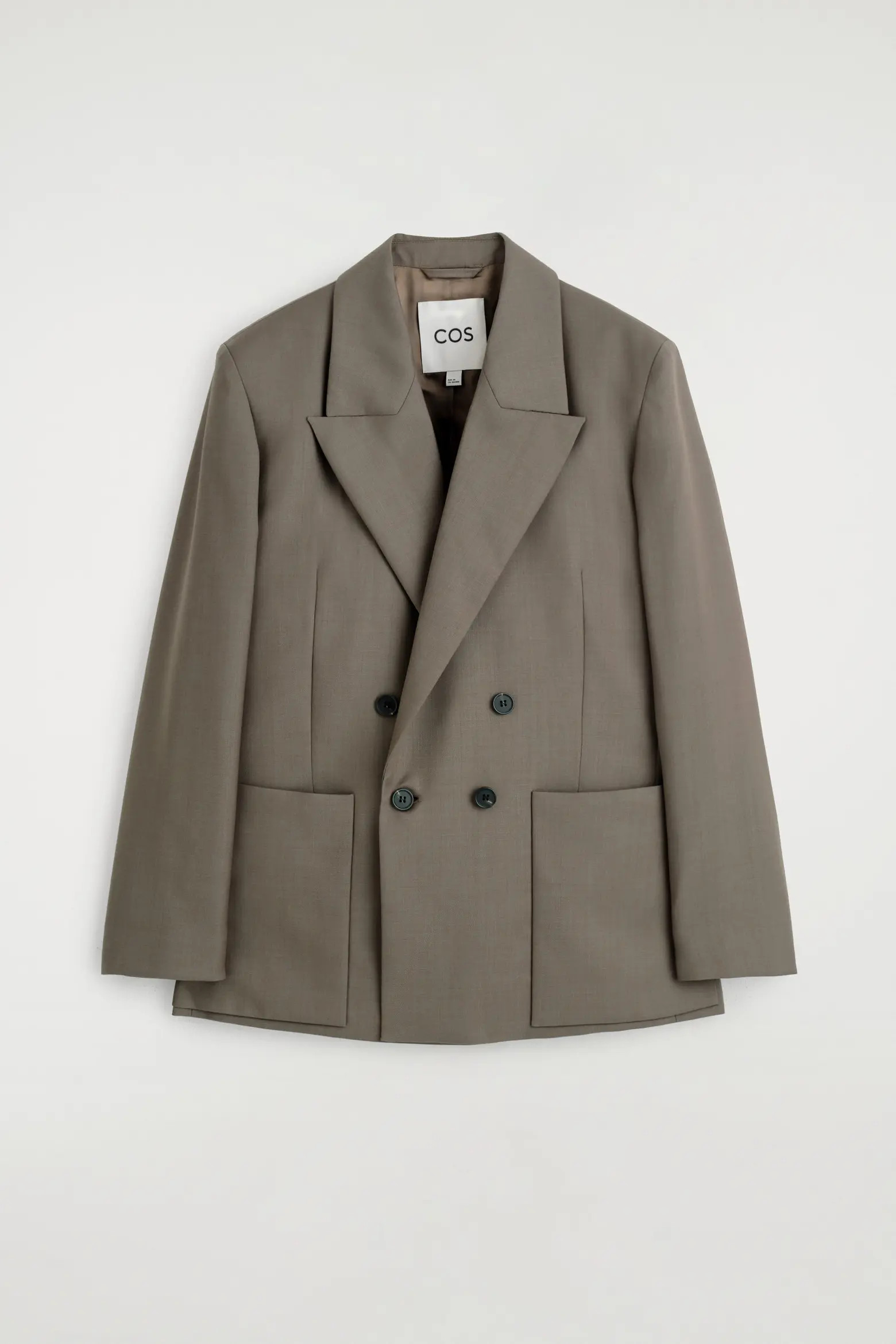 Double-Breasted Wool-Twill Blazer (Women) | Nordstrom | Nordstrom