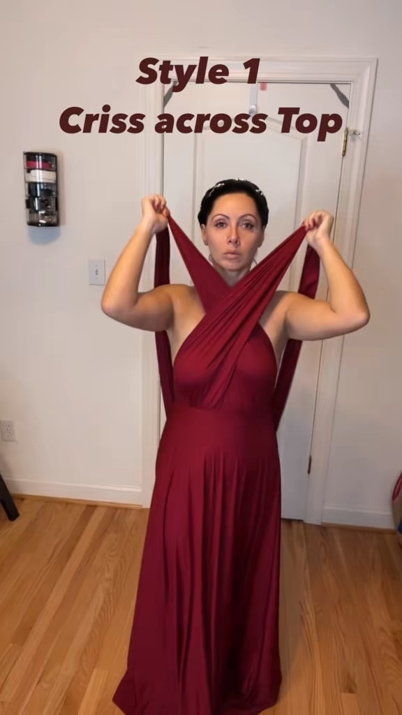 One of my favorite dresses forever! So many ways to wear! So versatile! Perfect wedding guest dress! Choose your color and your length and create up to 72 different styles! 

#LTKMothersDay #LTKTall #LTKMidsize