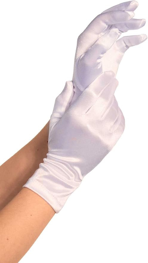 Leg Avenue Women's Satin Wrist Length Gloves | Amazon (US)