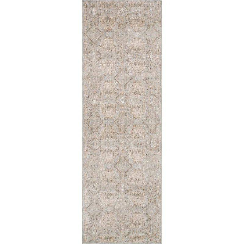 Amber Lewis x Loloi Zuma Silver / Multi Area Rug | Wayfair North America