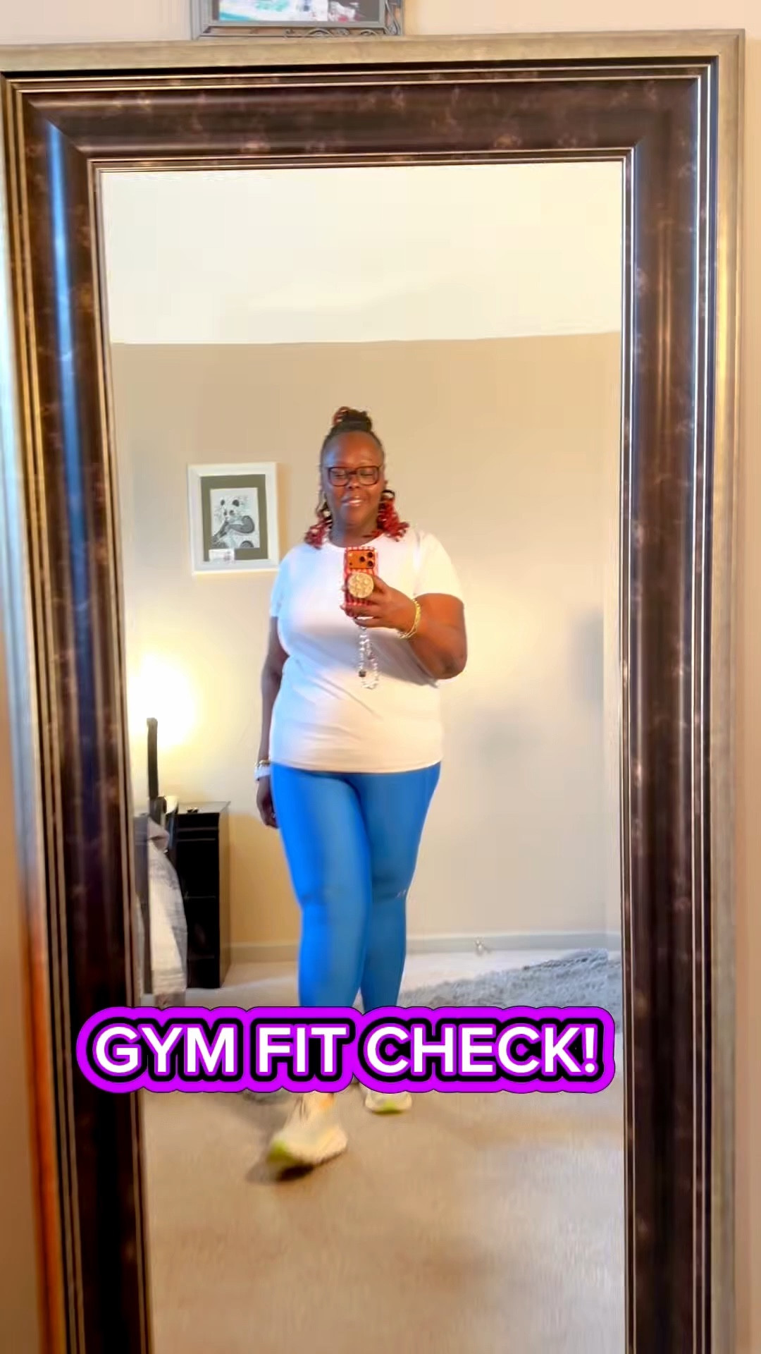 Gym fit of the day—comfortable, cute, and gets the job done. Click my Bio Linked in my LTK. 

#LTKPlusSize #LTKfitnessgoals #LTKOver40