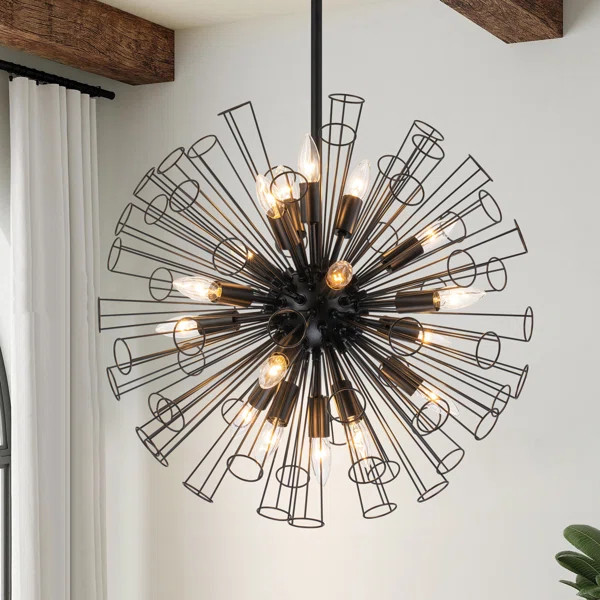 Somers 18 - Light Dimmable Sputnik Sphere Chandelier | Wayfair North America