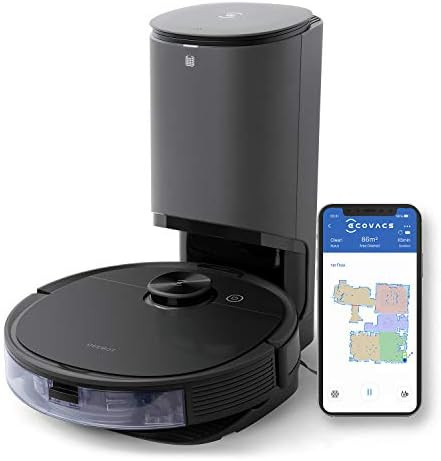 ECOVACS Deebot N8 Pro+ Robot Vacuum and Mop Cleaner, with Self Empty Station, 2600Pa Suction, Las... | Amazon (US)