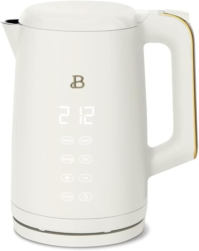 Beautiful 1.7-Liter Electric Kettle 1500W - Fast Boiling Stainless Steel Water Kettle with 4 Temp... | Amazon (US)