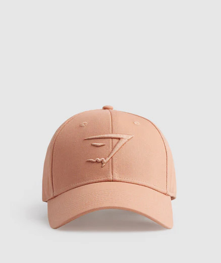 Gymshark Whitney Baseball Cap - Sunset Beige | Gymshark (Global)