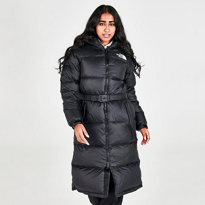 Women's The North Face Nuptse Belted Long Parka | Finish Line (US)