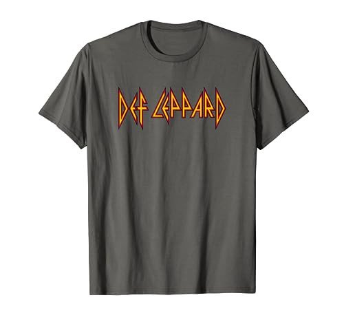 Def Leppard - Classic Logo T-Shirt | Amazon (US)