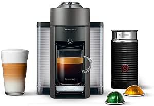 Nespresso Vertuo Coffee and Espresso Machine by De'Longhi, Titan | Amazon (US)