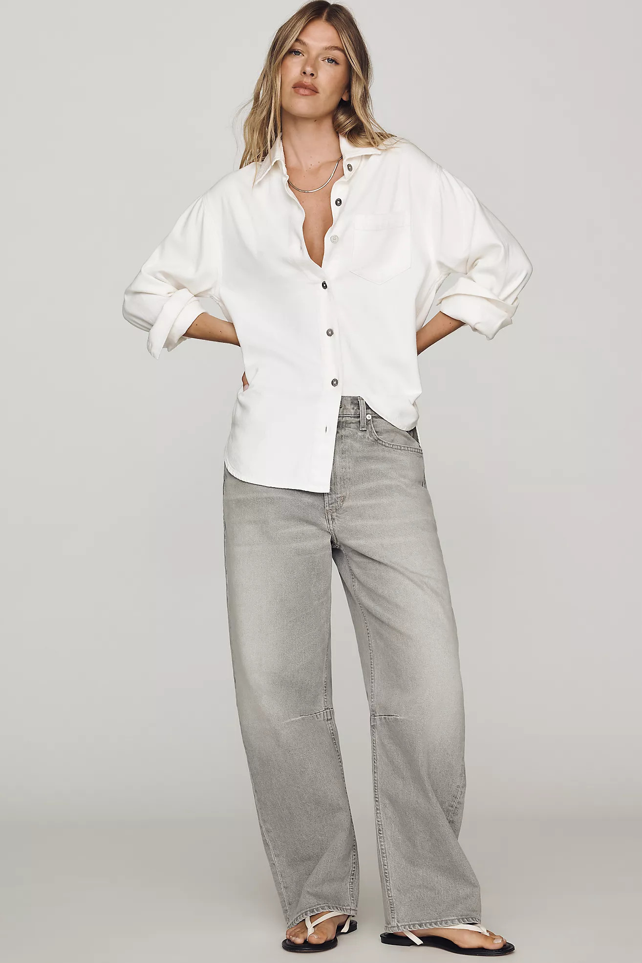 Citizens of Humanity Miro High-Rise Relaxed Tapered-Leg Jeans | Anthropologie (US)