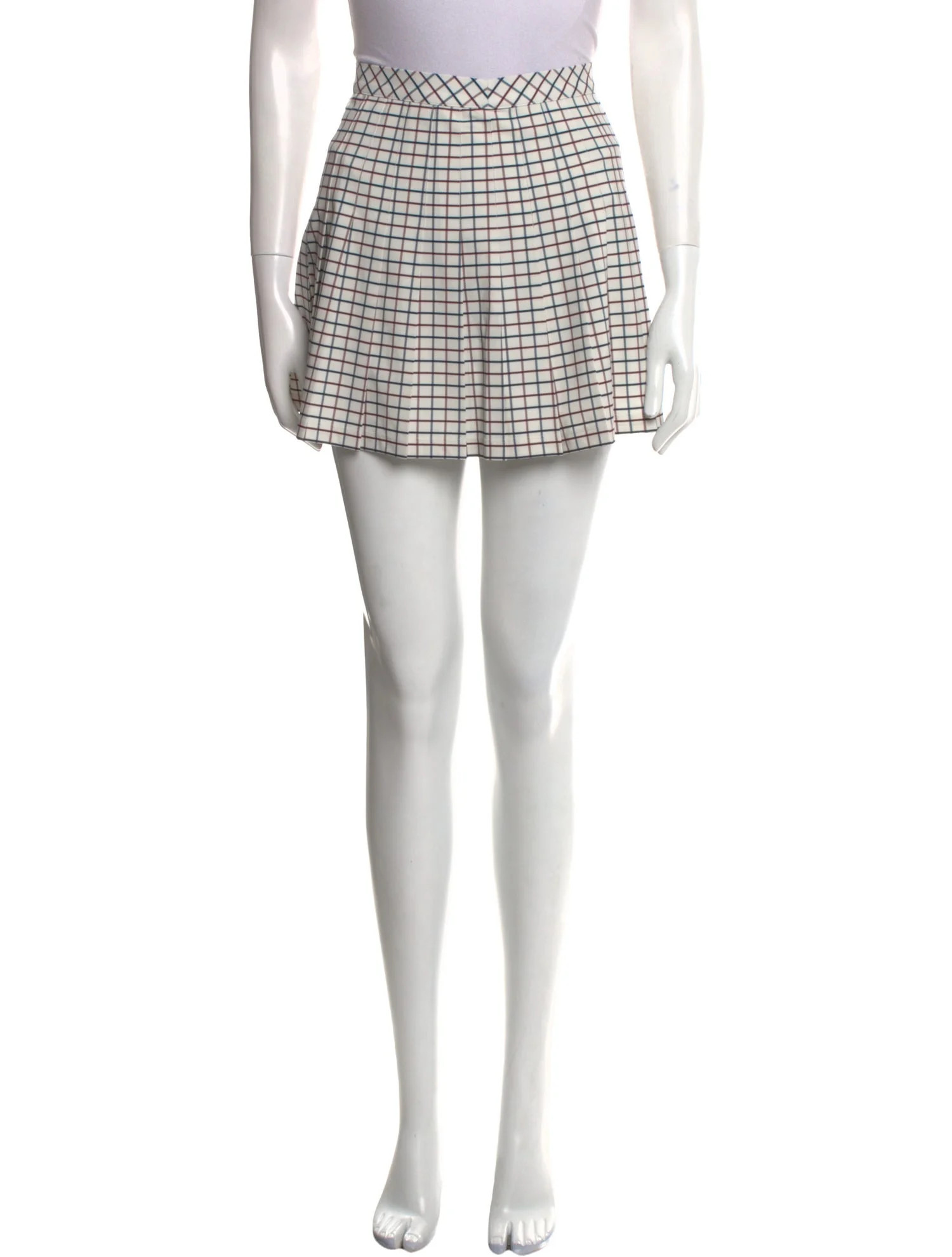 Plaid Print Mini Skirt | The RealReal
