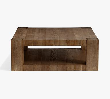 Rockport Square Wood Coffee Table (44")