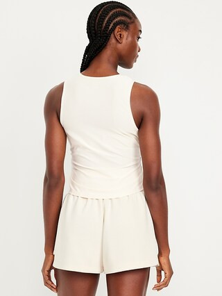 CloudMotion Ruched Tank Top | Old Navy | Old Navy (US)