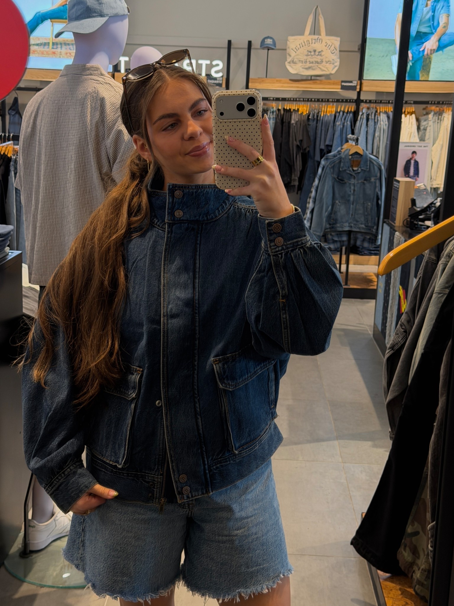 The prettiest denim jacket