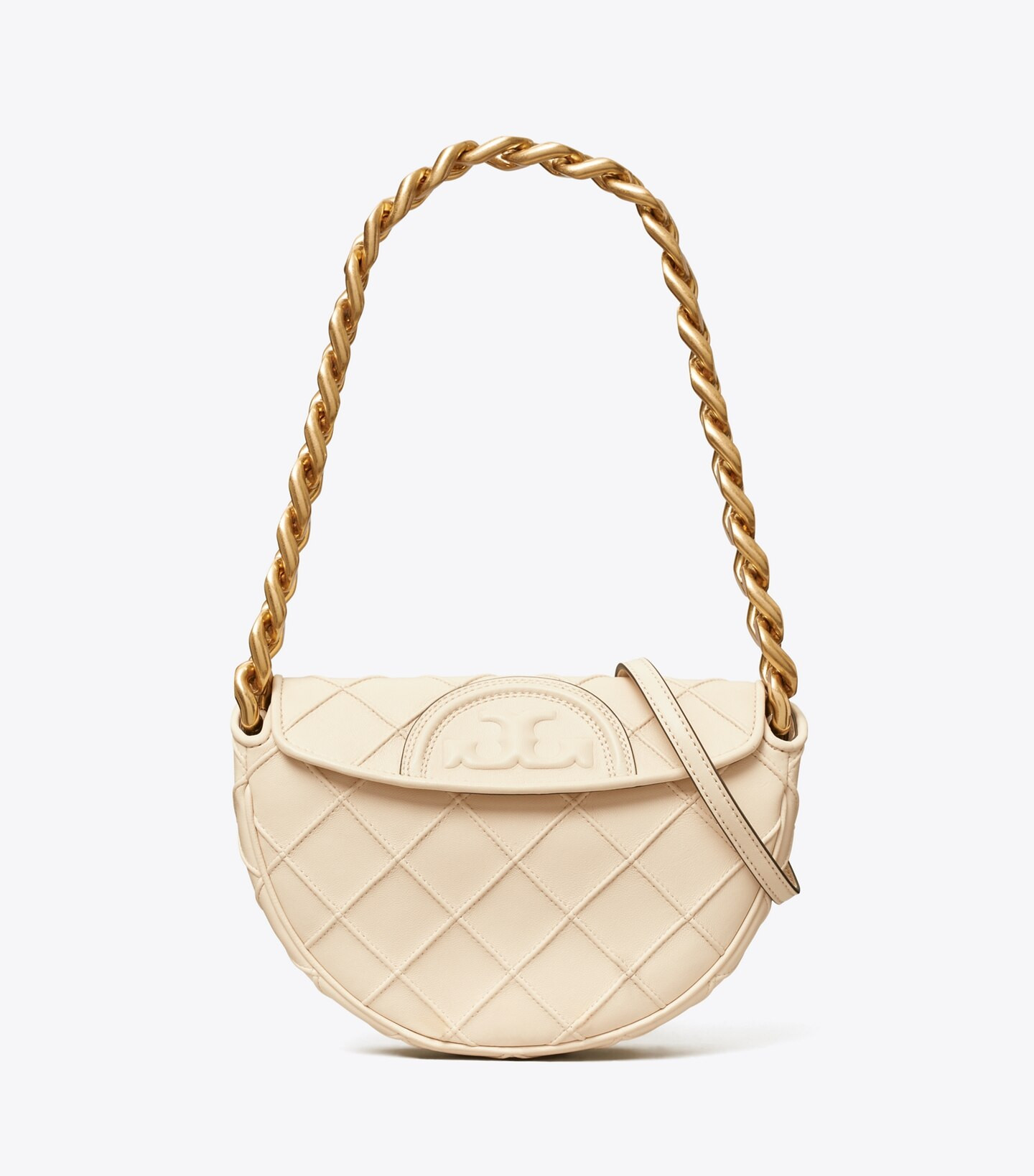 MINI FLEMING SOFT CRESCENT BAG | Tory Burch (US)
