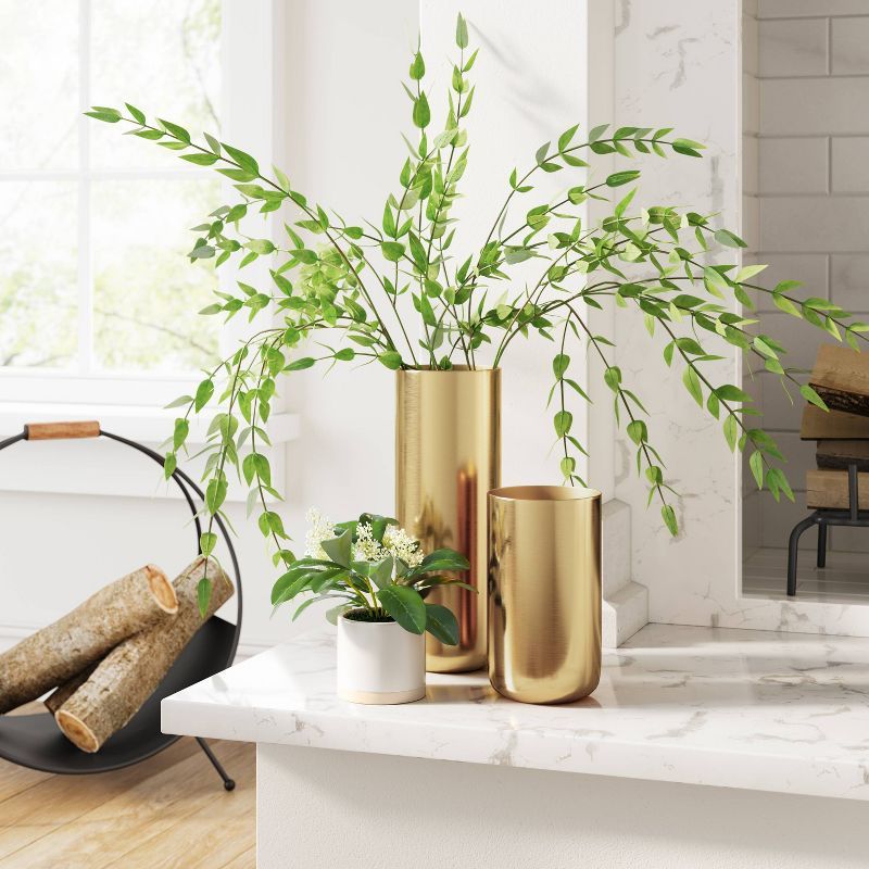Small Brass Vase - Threshold™ | Target