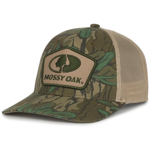 Outdoor Cap Mens Mofs53 Hat, Mossy Oak Greenleaf/Tan, Large US | Amazon (US)