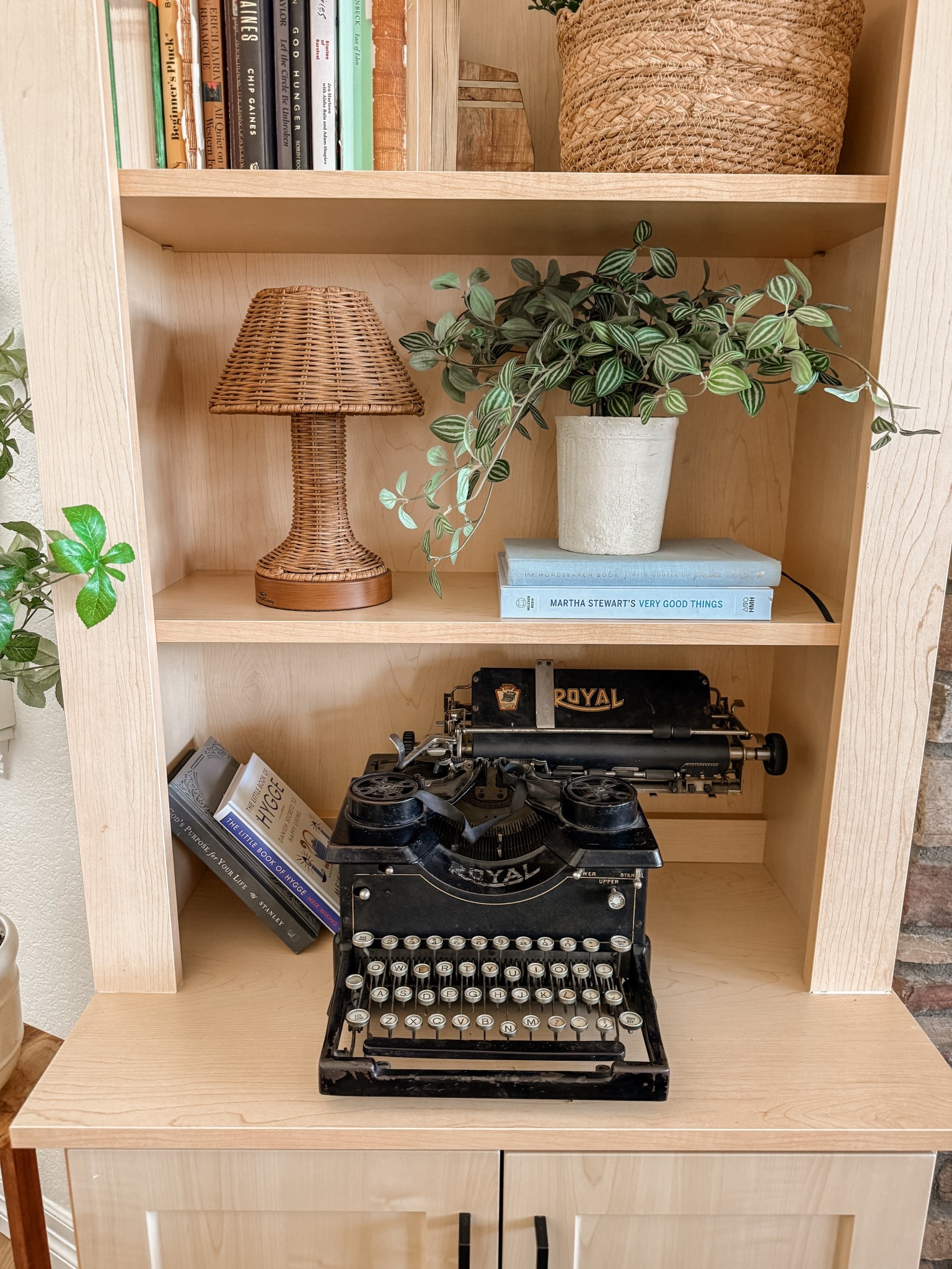 Cute rechargeable rattan lamp from
Walmart 

#LTKHome