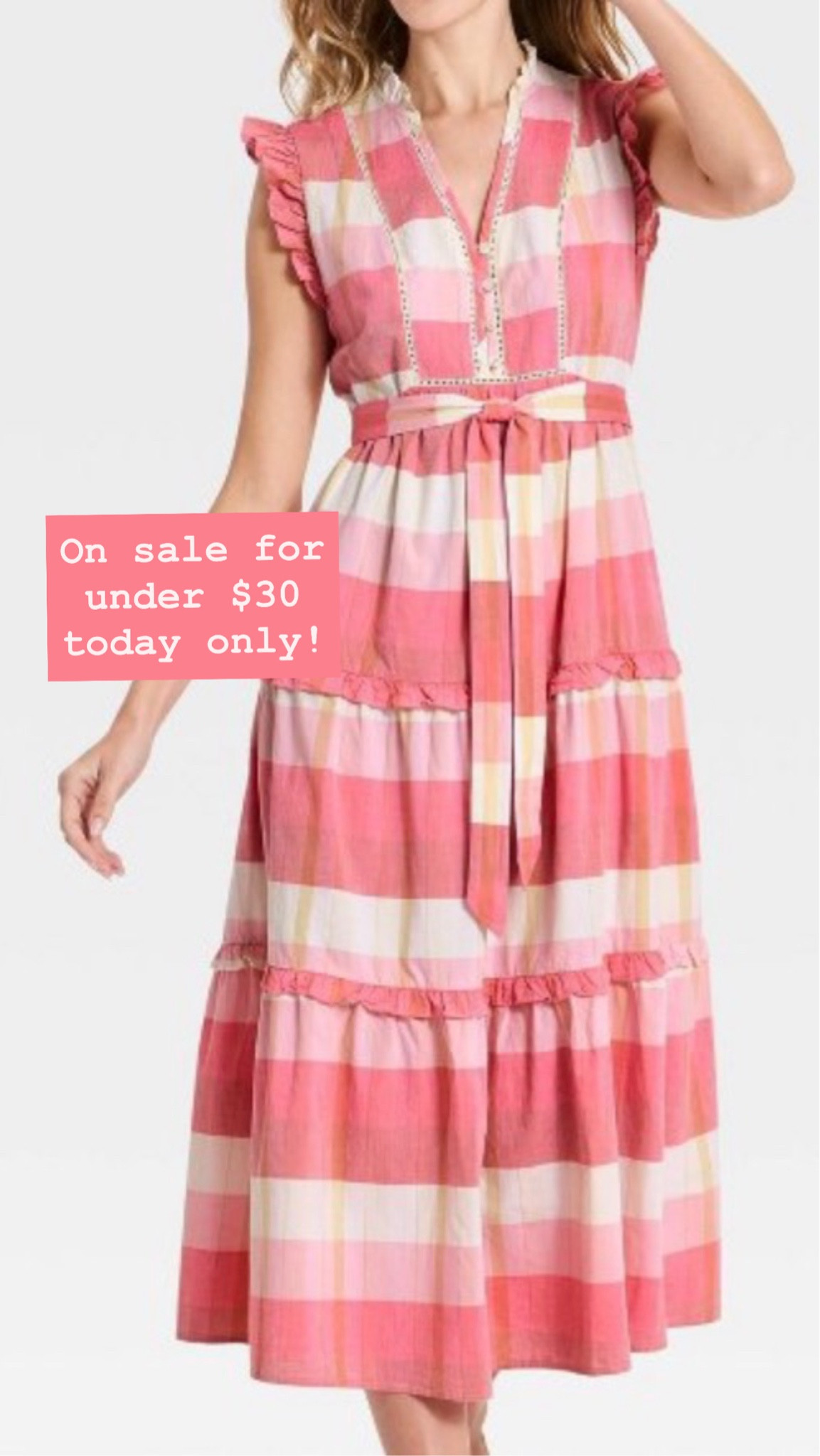Target dress sale ends tonight 



#LTKSeasonal #LTKmomlife #LTKSaleAlert