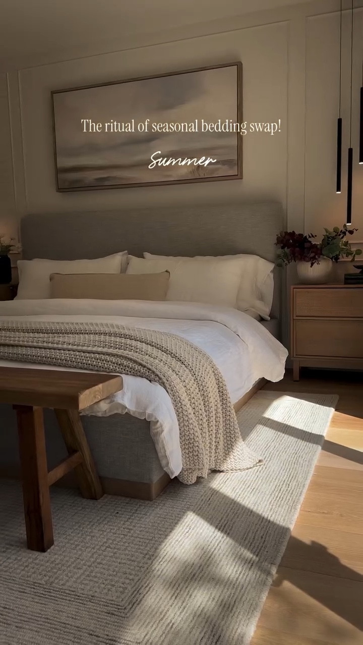 Our bedroom has always been my reset space — calm, neutral, and layered with pieces that truly last 🤍

Lately, I’ve been rotating between @onequince’s Classic Percale and their European Linen bedding, and I love how each one shifts the feel of the room.

The percale feels cool, crisp, and breathable — especially on warmer nights — with that clean, hotel-like finish I’m drawn to. The linen brings a softer, more relaxed texture that feels effortless and lived-in. Both get better with time, which is exactly the kind of investment I believe in.

For me, it’s never about trends — it’s about choosing pieces that feel good, wear beautifully, and make everyday moments a little more special.

If you’re refreshing your bedding, you can use my code INFG-26ONESQFTATIME10 at checkout 🤍

#QuincePartner #QuinceHome #TimelessBedroom #IntentionalLiving #NeutralHome TransitionalModern CuratedHome PercaleSheets EuropeanLinen