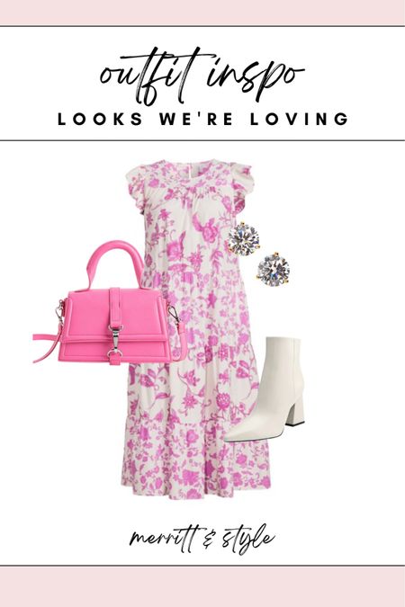 Maxi dress Walmart fashion pink dress 

#LTKsalealert #LTKunder50 #LTKstyletip