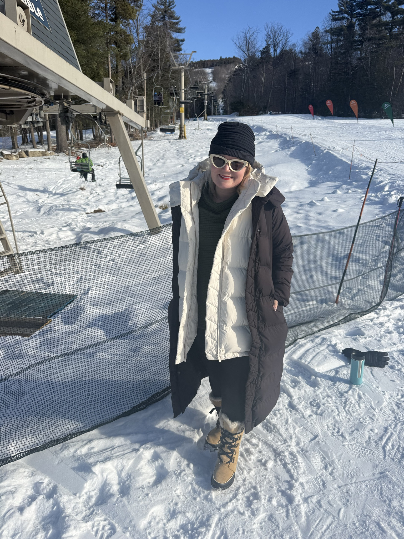 Just another day at the ski slope. @lululemon keeps me warm while still looking chic. 

#LTKActive #LTKPetite #LTKSeasonal