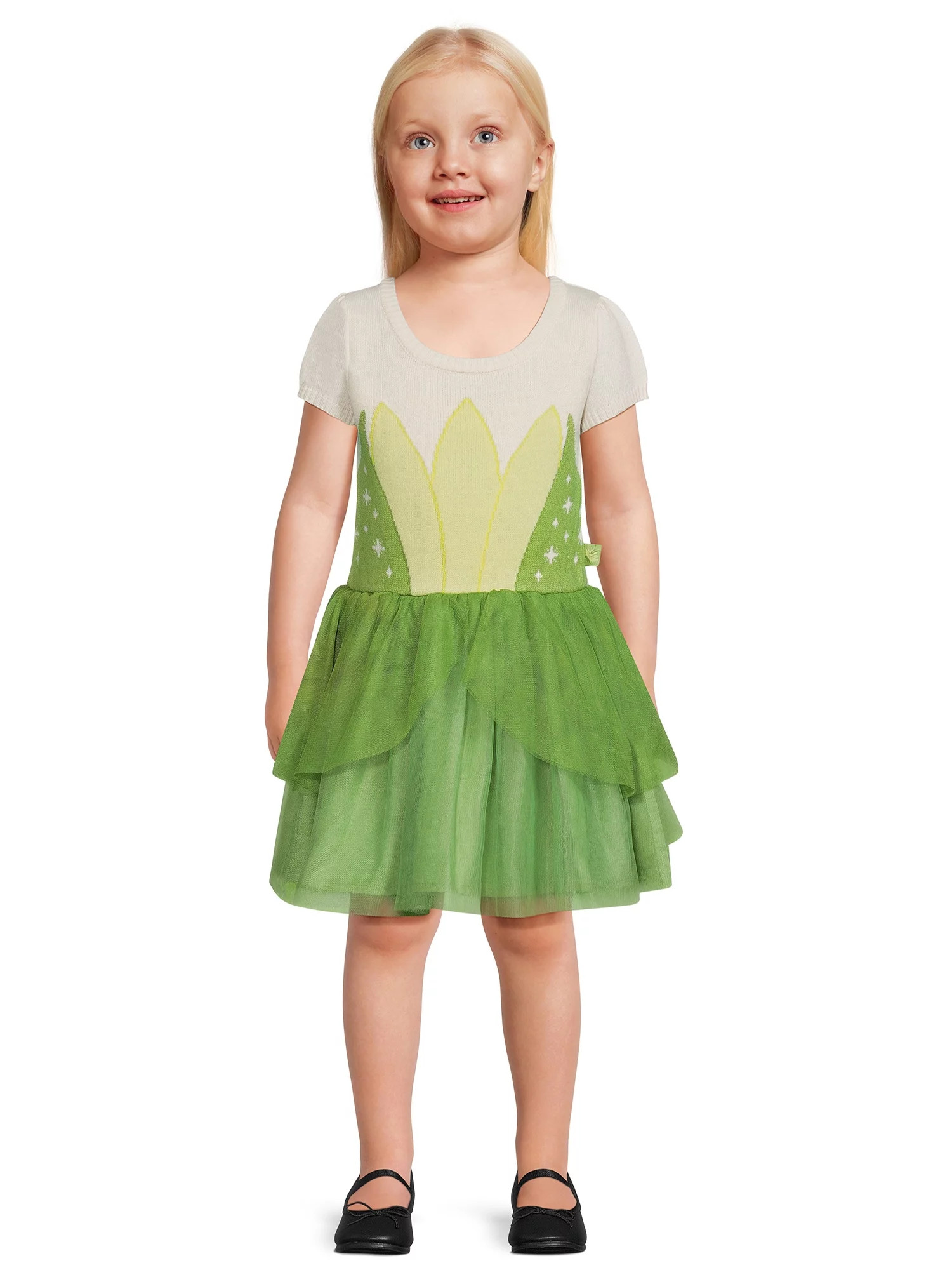 Disney Toddler Girls Princess Tiana Cosplay Dress, Sizes 12M-5T | Walmart (US)