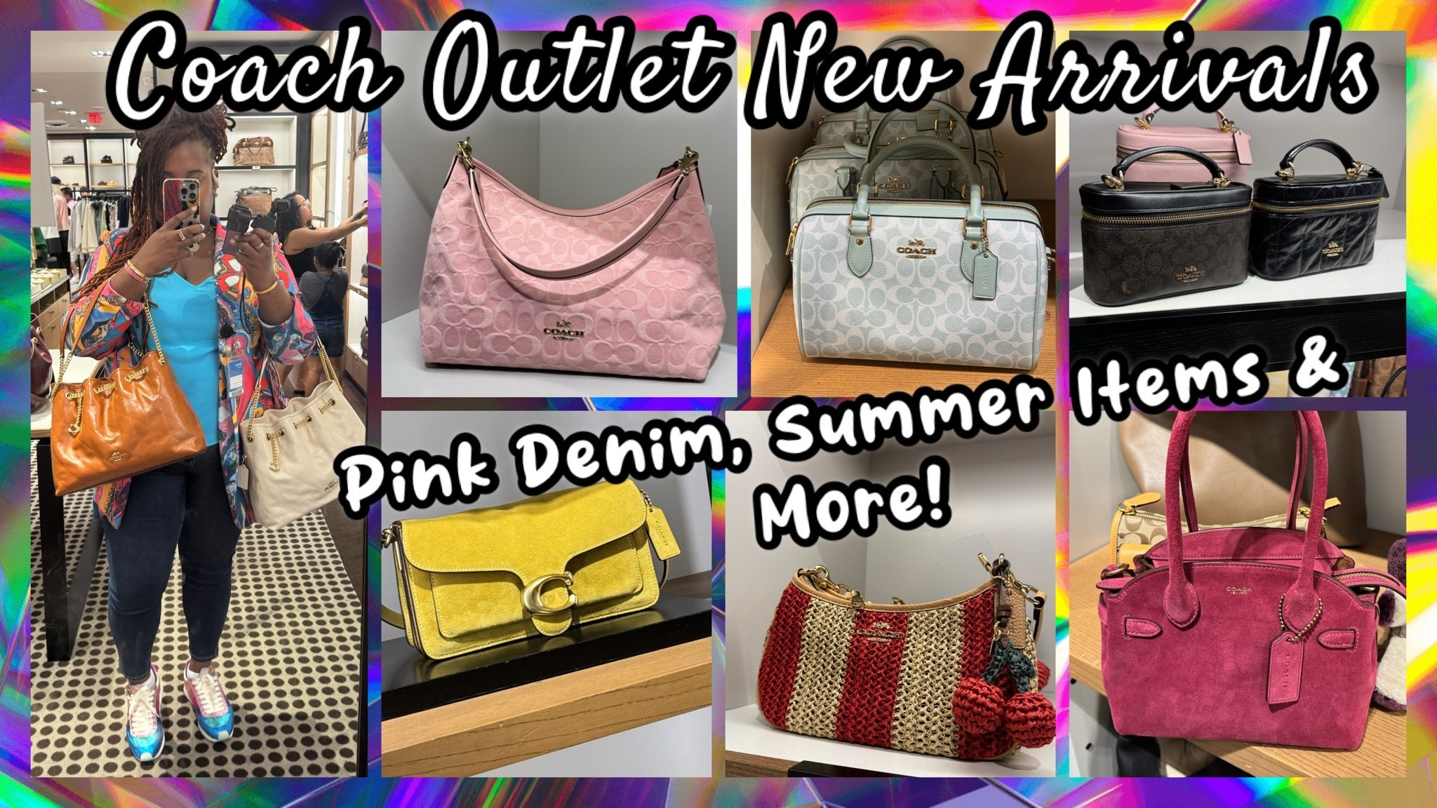 Some of my favorites from the coach outlet I seen in person ! #coachoutlet #coachbag
