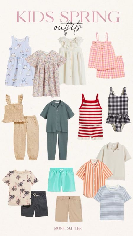 Kids spring outfits!

Spring outfits for kids - girls spring dresses - spring dresses for girls - spring outfit inspo - girls clothes - boys spring shirts - boys spring outfits 

#LTKkids #LTKSeasonal #LTKstyletip