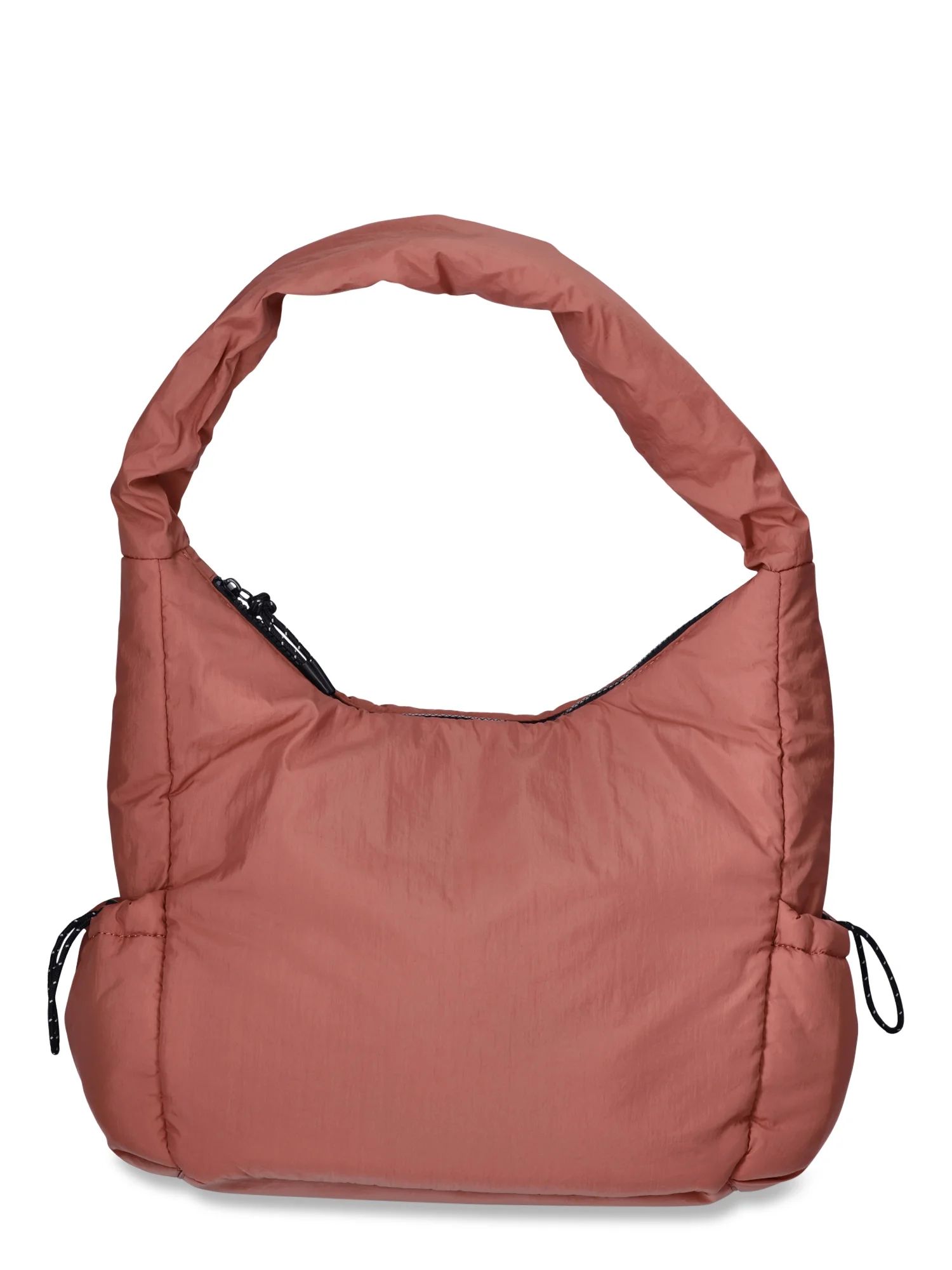 Athletic Works Women's Nylon Hobo Bag, Dusty Rose | Walmart (US)