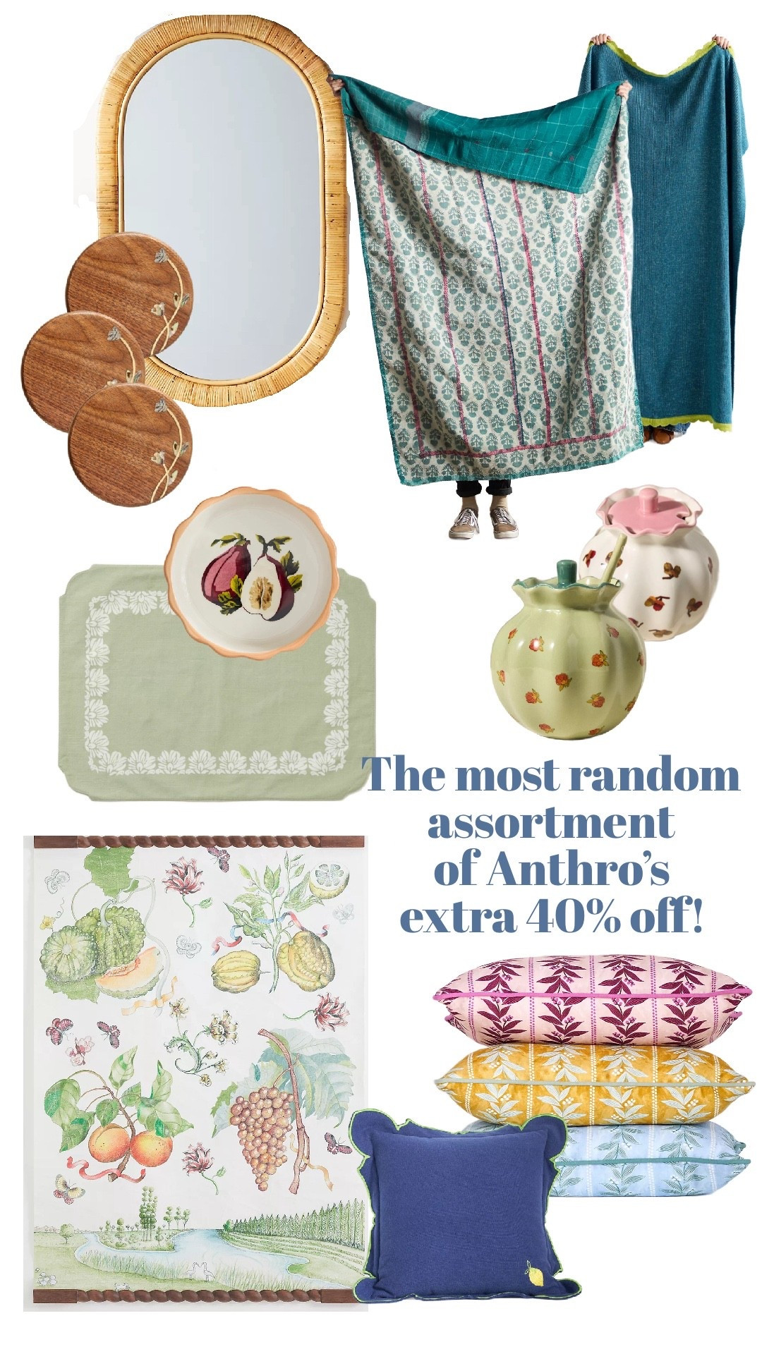 There is such a huge variety of options on this extra 40% off sale this weekend! Here’s a little random sampling of what you’ll find- everything from wall art to table place settings!

#LTKSaleAlert #LTKHome #LTKFindsUnder50