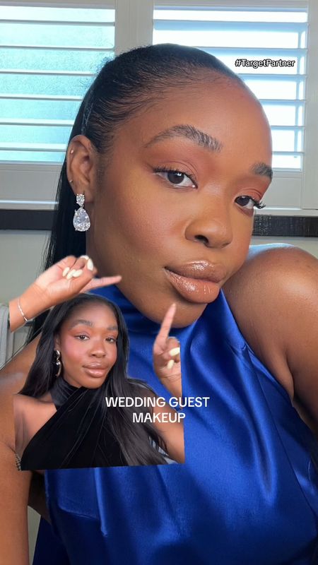 #ad Long-lasting wedding guest makeup! 💍 getting wedding ready with @milanicosmetics with these three tips that’ll make your makeup sweatproof and waterproof so you can dance (and cry) the night away 🫶🏾 products used all available at @target! #GRWMilani #milanicosmetics #weddingmakeup #weddingguest #weddingguestinspo #blackgirlmakeup #TargetPartner #Target 