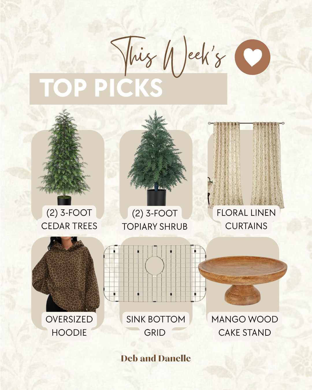 Our most-loved items of the week from Amazon include these faux trees and shrubs, our new curtains, as well as the perfect oversized hoodie.  

 #LTKSeasonal #LTKHome #LTKMidsize