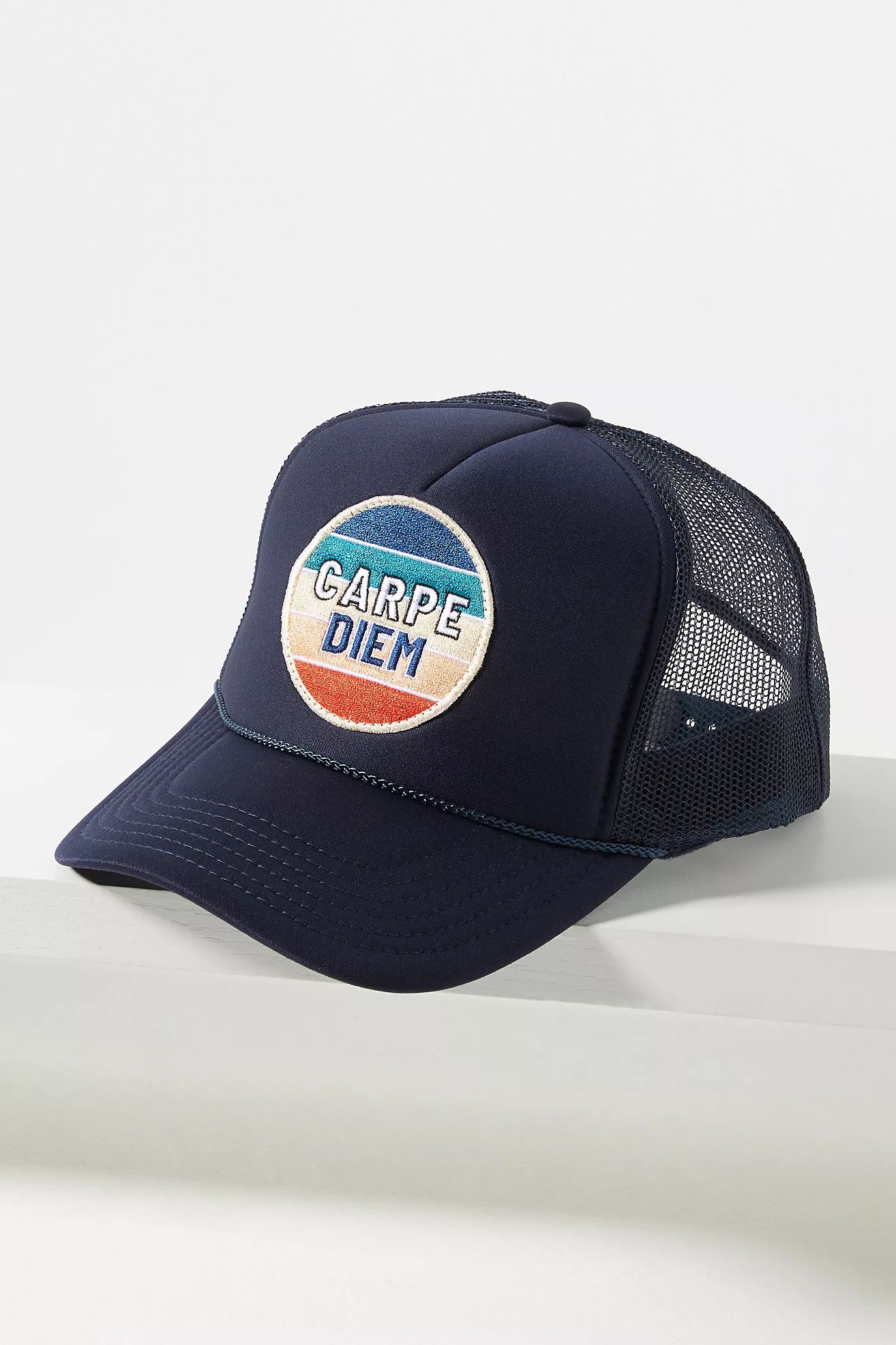 Friday Feelin Carpe Diem Trucker Hat | Anthropologie (US)