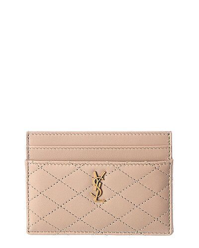 Gaby Quilted Leather Card Case | Rue La La